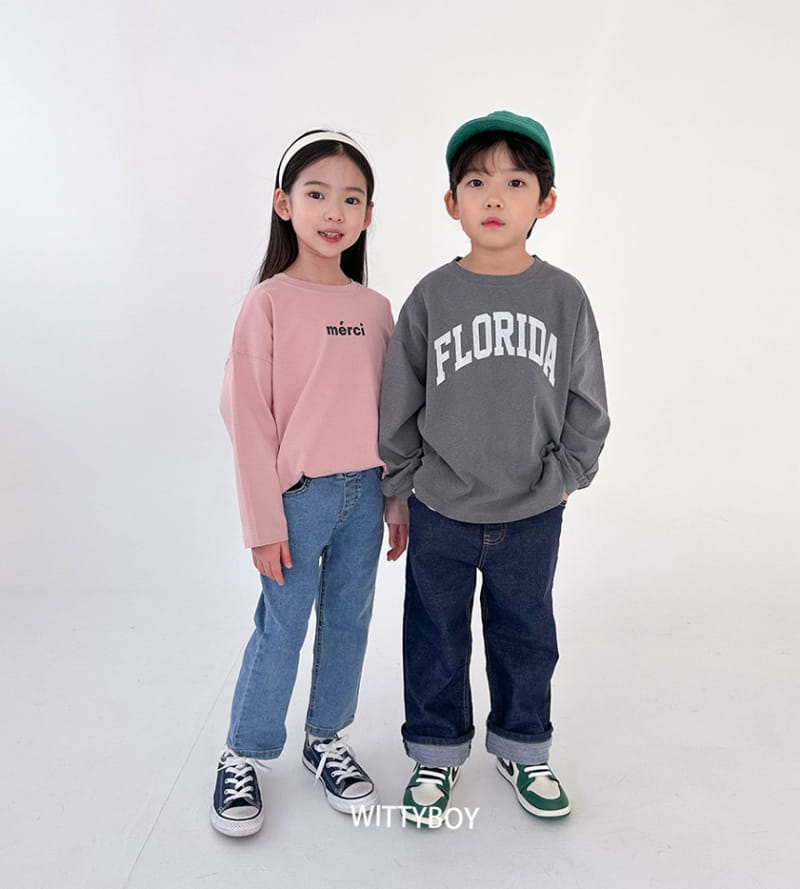 Witty Boy - Korean Children Fashion - #fashionkids - Hip Cel Jeans - 10