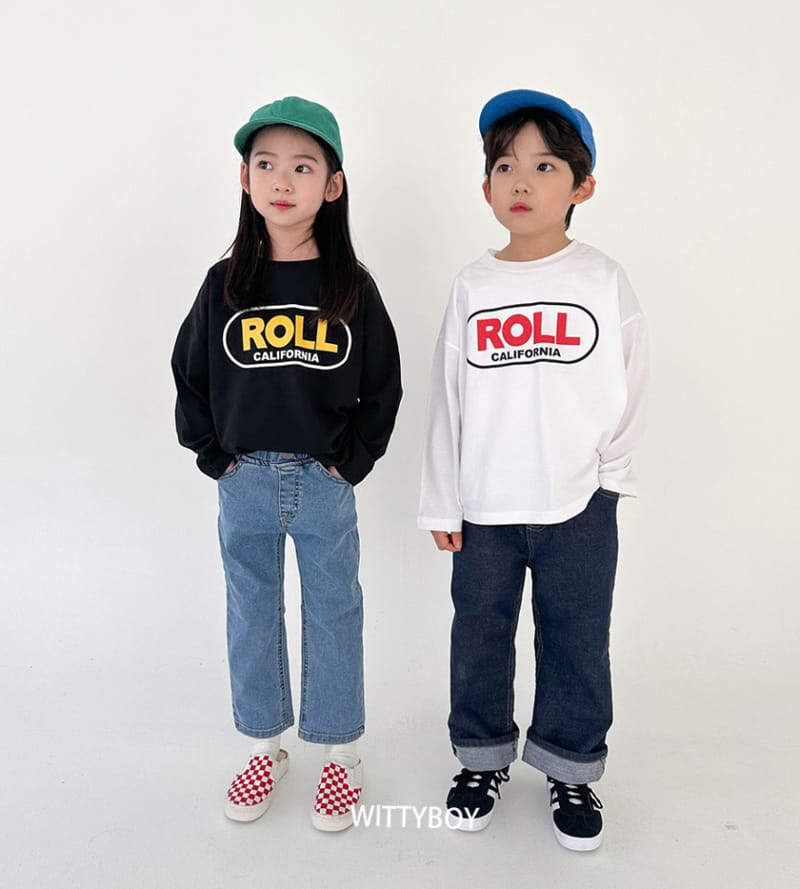 Witty Boy - Korean Children Fashion - #kidsshorts - Roll Tee