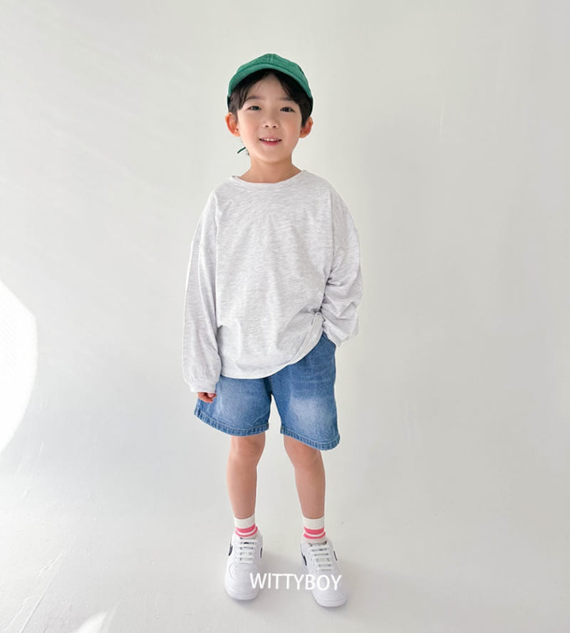 Witty Boy - Korean Children Fashion - #kidsshorts - Happy Tee - 10