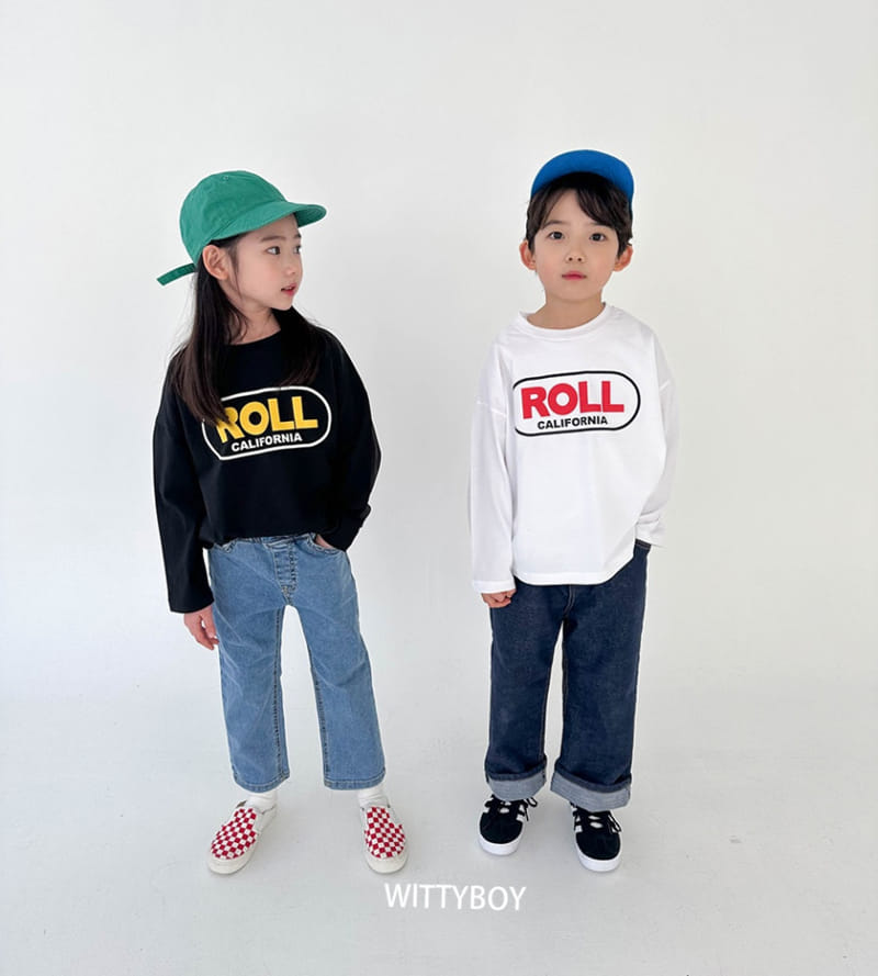 Witty Boy - Korean Children Fashion - #kidsstore - Roll Tee - 2