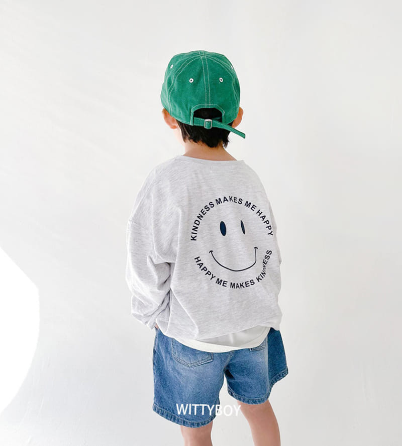 Witty Boy - Korean Children Fashion - #kidsstore - Happy Tee - 11