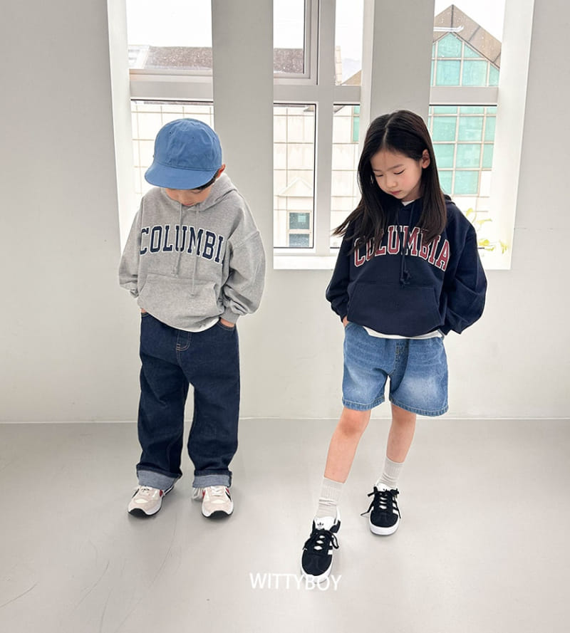 Witty Boy - Korean Children Fashion - #kidsstore - Columbia Hoody - 7