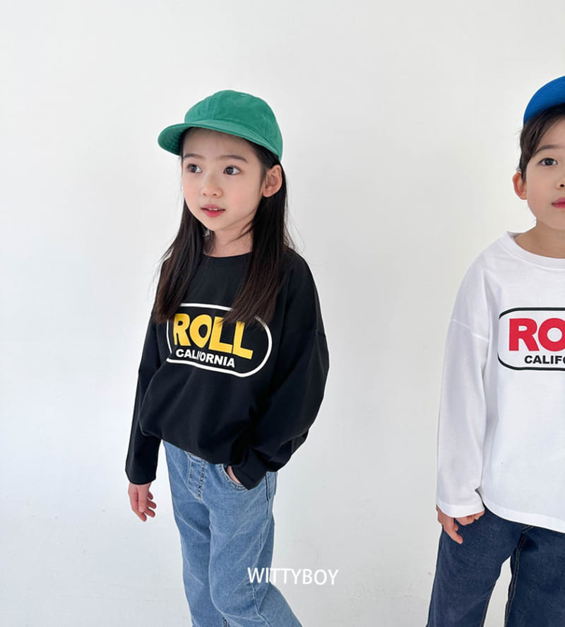 Witty Boy - Korean Children Fashion - #kidzfashiontrend - Roll Tee - 3