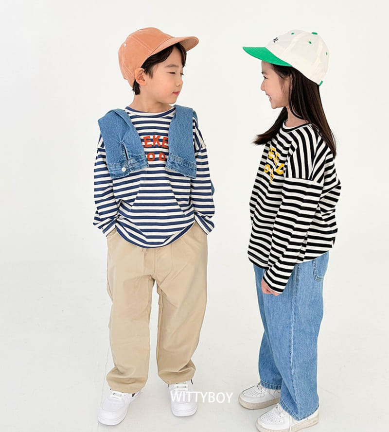 Witty Boy - Korean Children Fashion - #kidzfashiontrend - Natural Embroidery Cap - 3