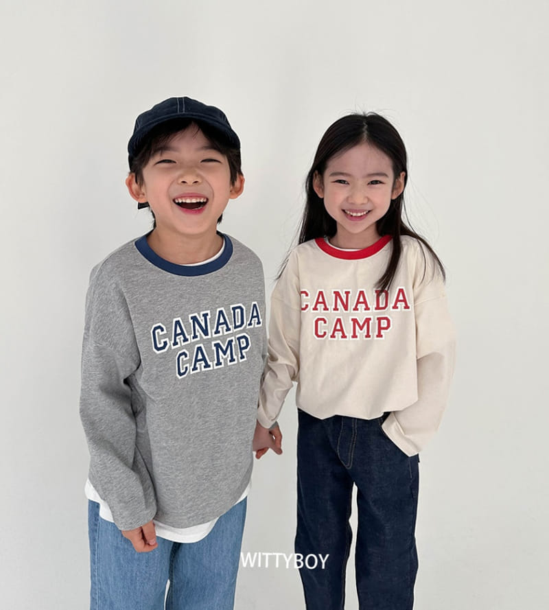 Witty Boy - Korean Children Fashion - #littlefashionista - Camp Tee