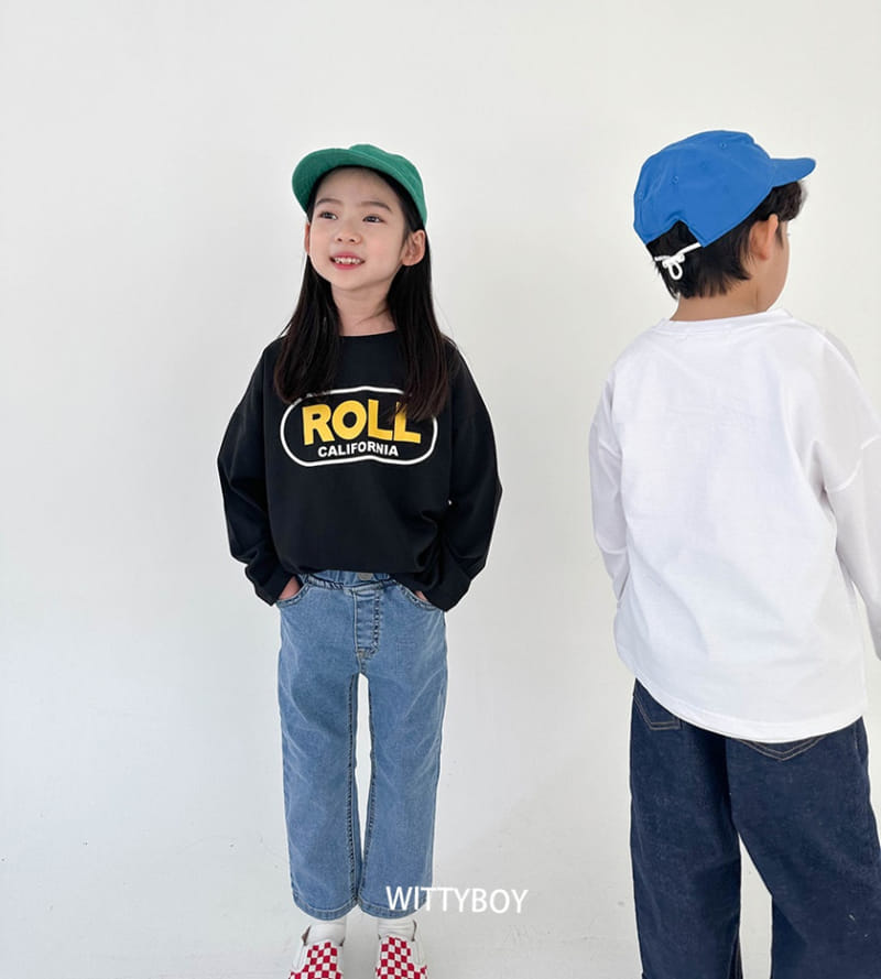 Witty Boy - Korean Children Fashion - #littlefashionista - Roll Tee - 5