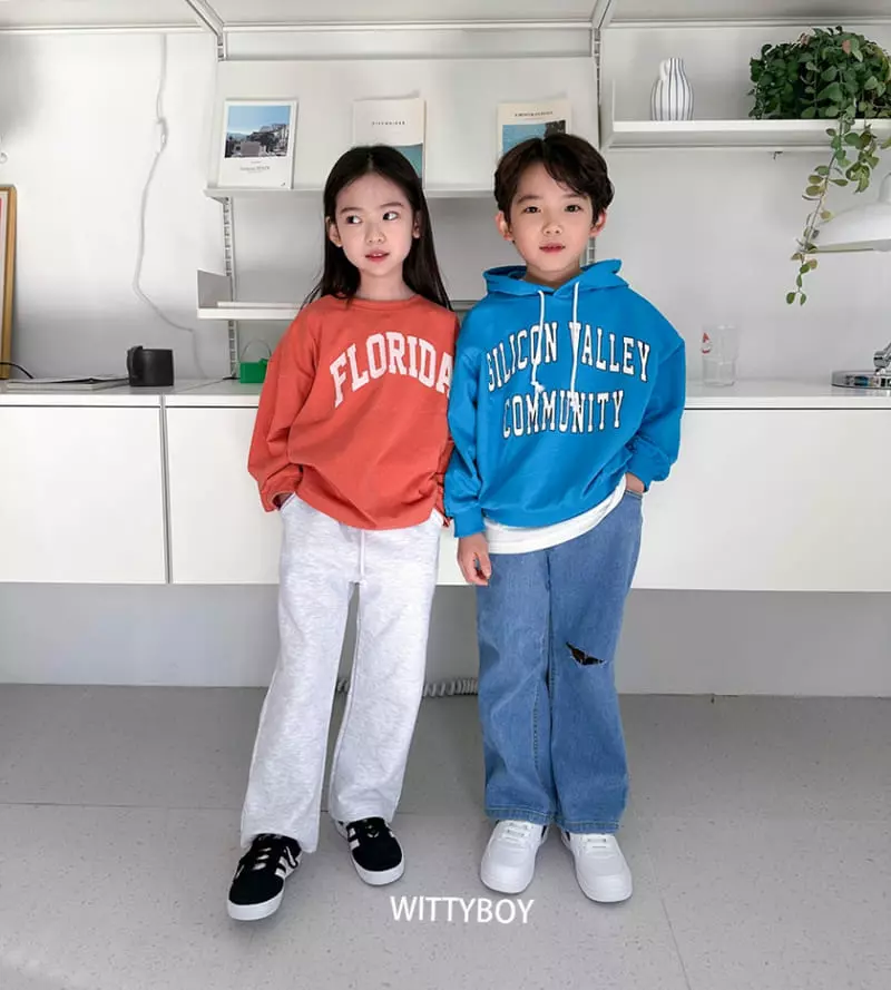 Witty Boy - Korean Children Fashion - #littlefashionista - Belly Hoody Tee - 2