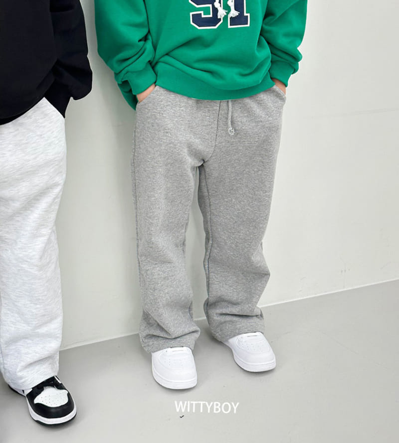 Witty Boy - Korean Children Fashion - #littlefashionista - Uni Pants - 9