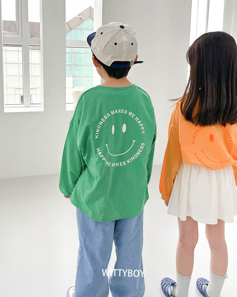 Witty Boy - Korean Children Fashion - #magicofchildhood - Happy Tee