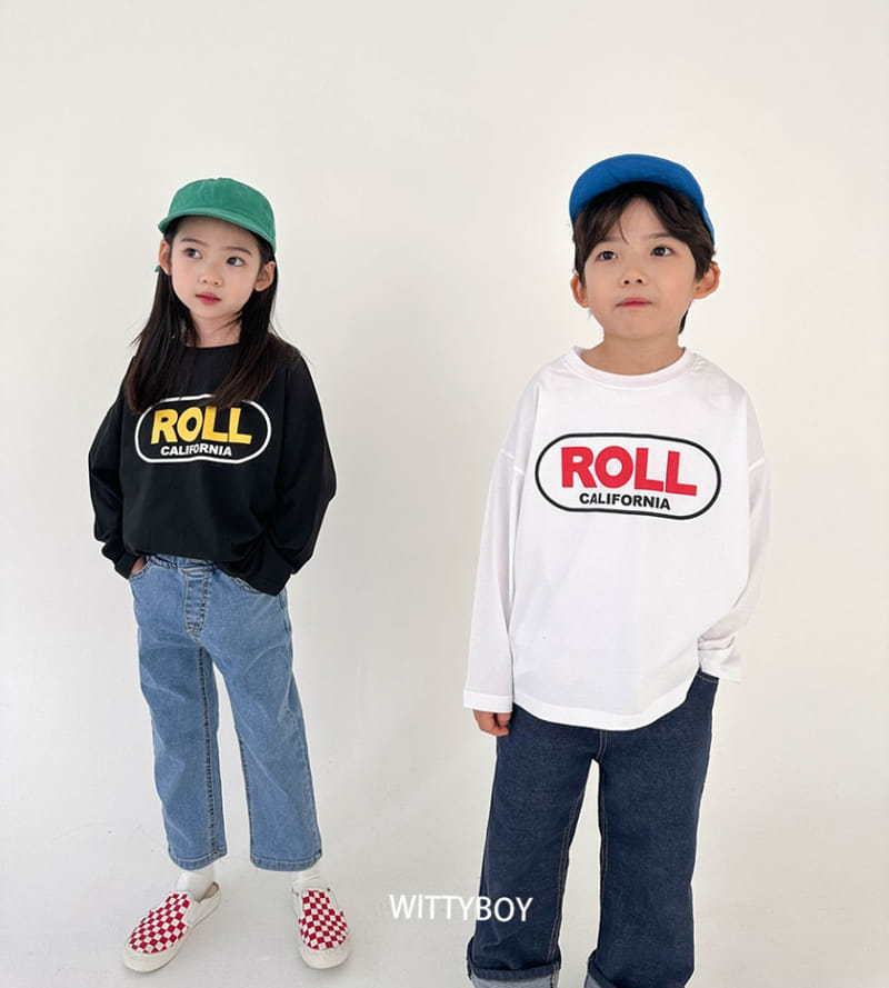 Witty Boy - Korean Children Fashion - #minifashionista - Roll Tee - 7