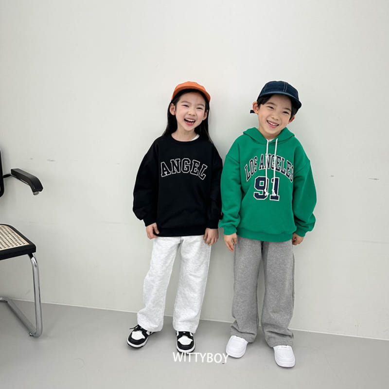 Witty Boy - Korean Children Fashion - #prettylittlegirls - LA Hoody Tee - 7