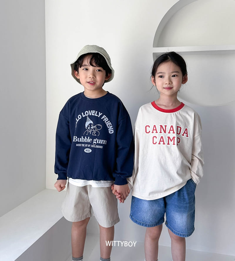 Witty Boy - Korean Children Fashion - #stylishchildhood - Camp Tee - 7