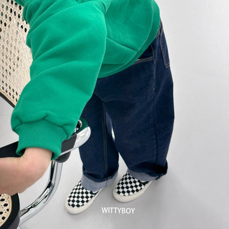 Witty Boy - Korean Children Fashion - #stylishchildhood - Hip Cel Jeans - 5