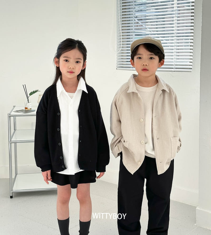 Witty Boy - Korean Children Fashion - #todddlerfashion - Hush Cardigan - 6