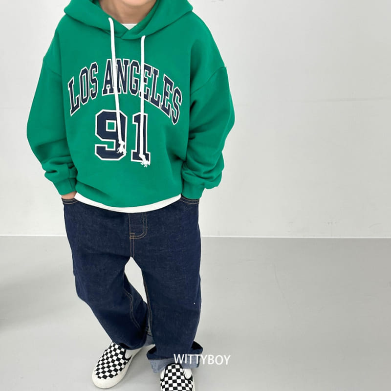 Witty Boy - Korean Children Fashion - #todddlerfashion - Hip Cel Jeans - 4