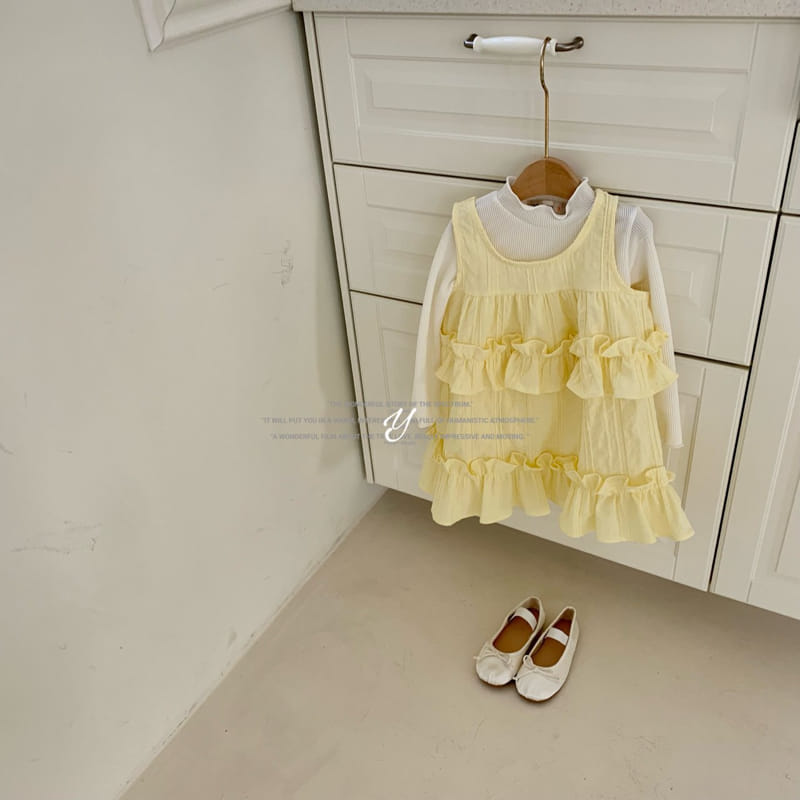 Yellow Factory - Korean Children Fashion - #todddlerfashion - Hi One-piece - 4