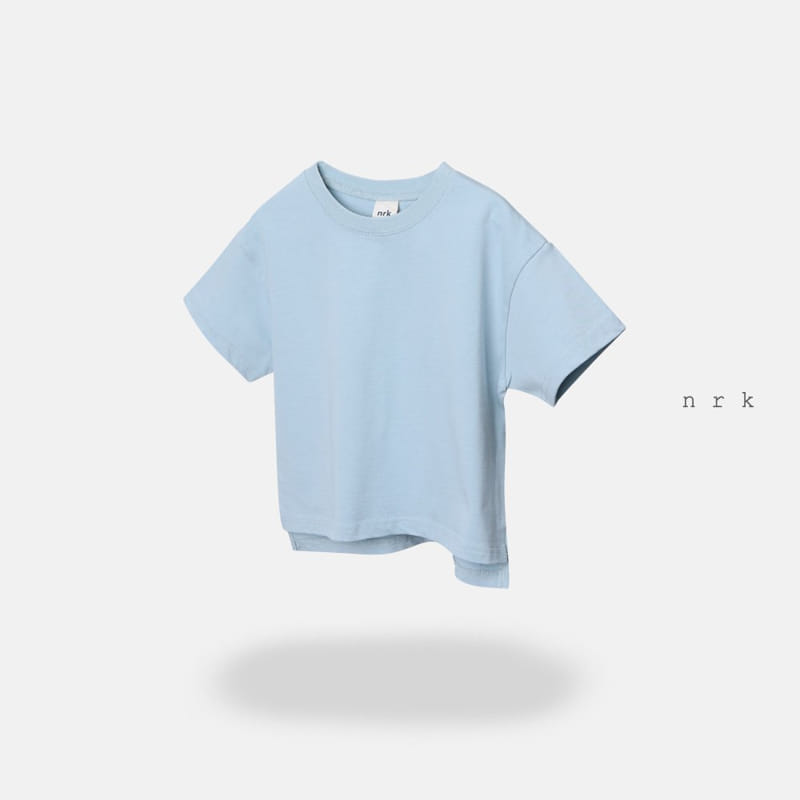 nrk - Korean Children Fashion - #discoveringself - Slit Tee - 3