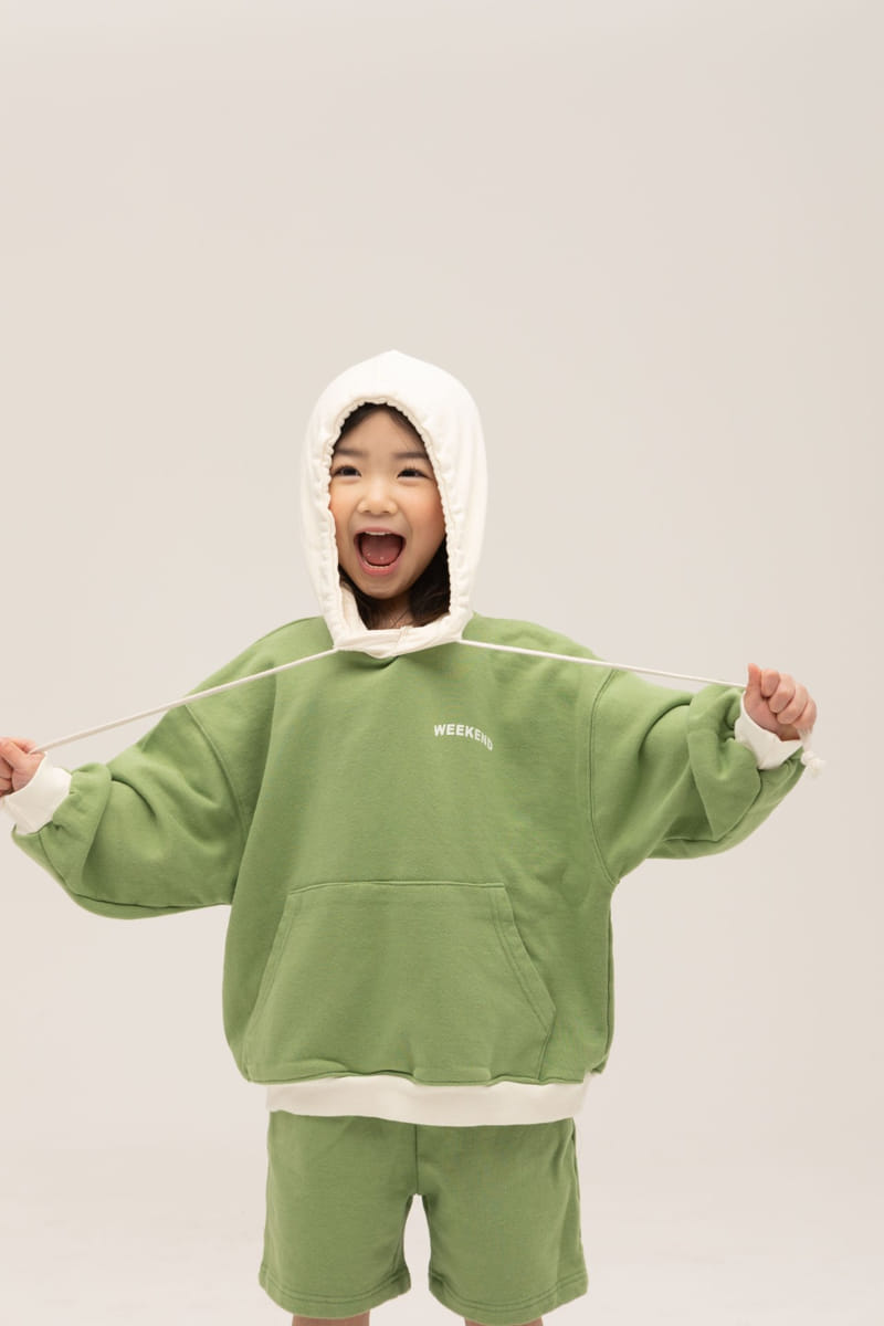 nrk - Korean Children Fashion - #magicofchildhood - Weekend Hoody Top Bottom Set - 11