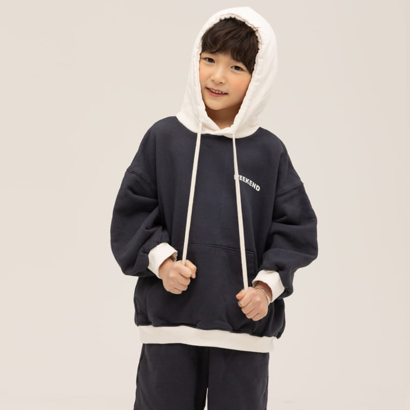 nrk - Korean Children Fashion - #minifashionista - Weekend Hoody Top Bottom Set - 12