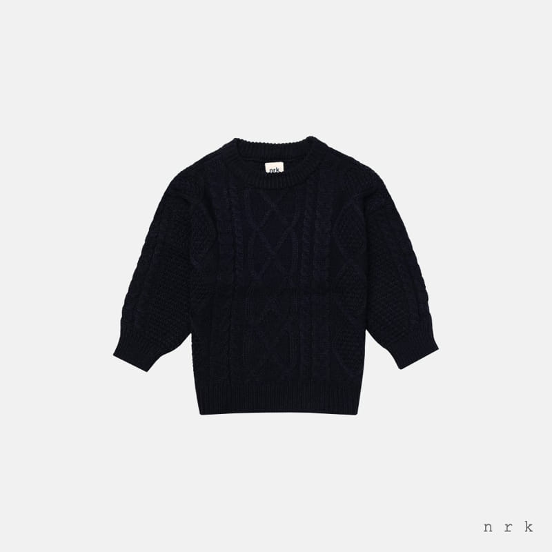 nrk - Korean Children Fashion - #minifashionista - Fisher Man Knit Tee - 5