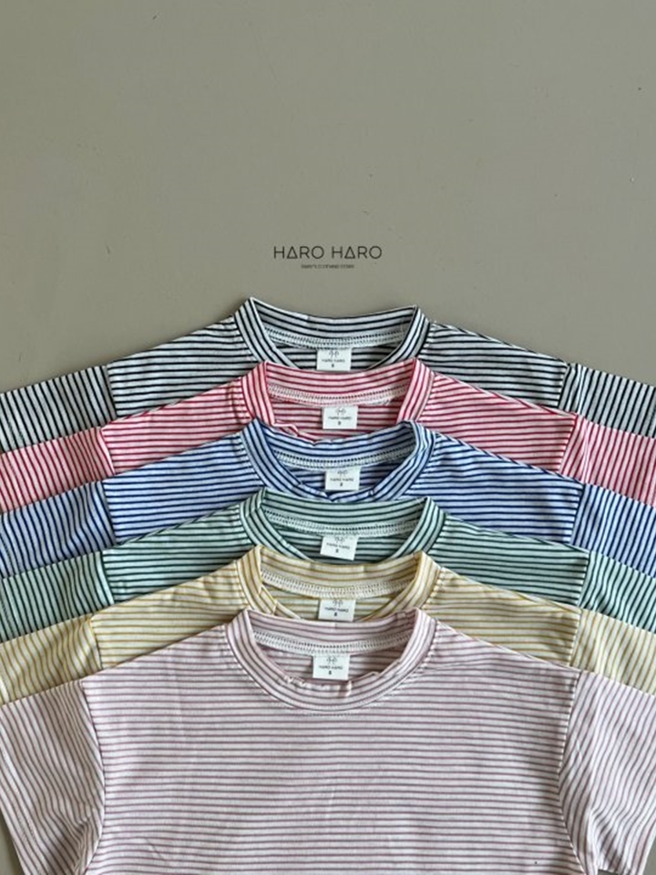 Crayon Stripes Tee