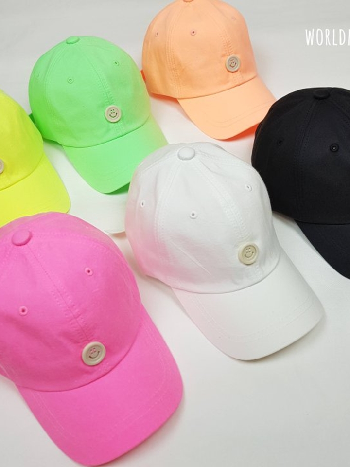 Neon Smile Ball Cap