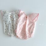 Baby Snow Flower Terry Bodysuit