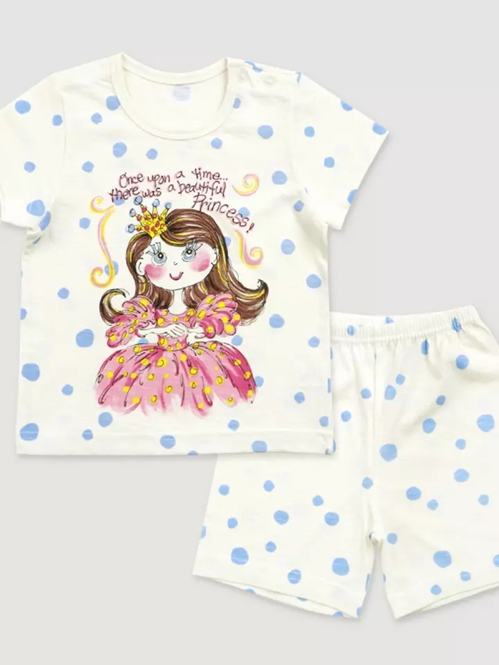 Dot Princess Sluv Cotton Modal