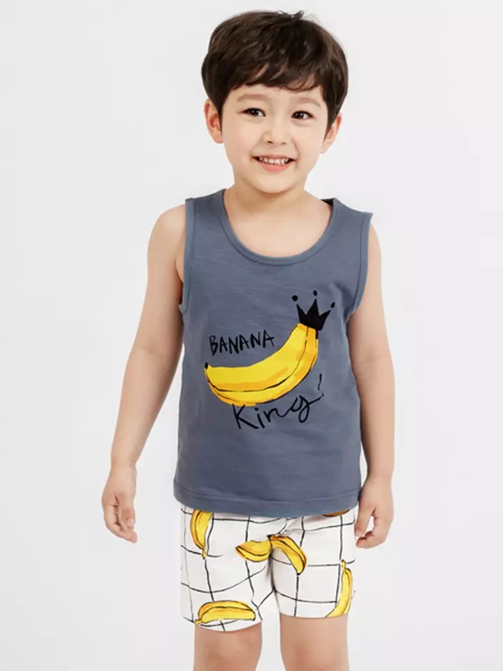 Banana King Sleeveless Set