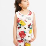 Apple Girl Sleeveless Set