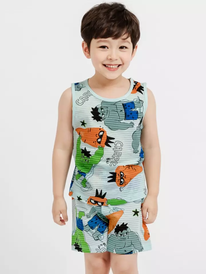 Carrot Man Sleeveless Set