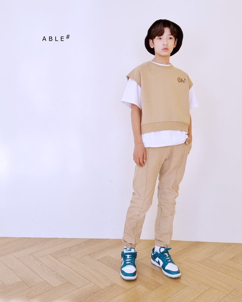 Able - Korean Children Fashion - #discoveringself - Smile Vest - 10