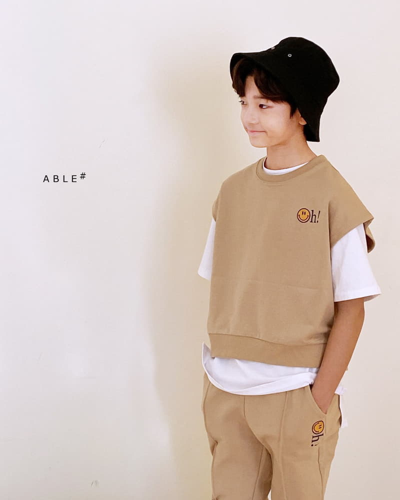 Able - Korean Children Fashion - #kidsshorts - Smile Vest - 12