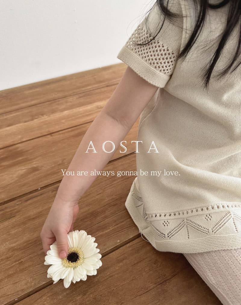 Aosta - Korean Children Fashion - #Kfashion4kids - Bella Knit Long Tee - 6