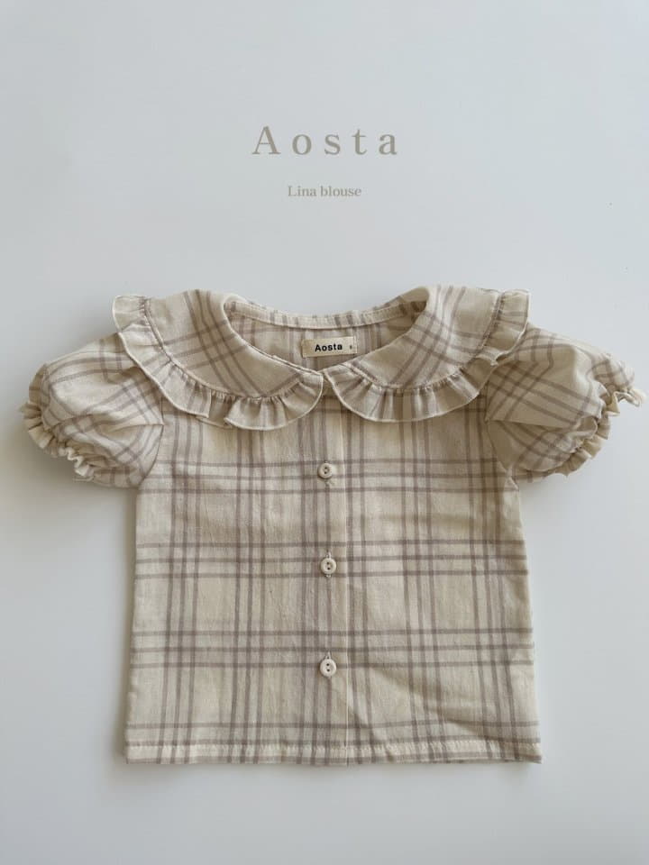 Aosta - Korean Children Fashion - #childofig - Lina Blouse