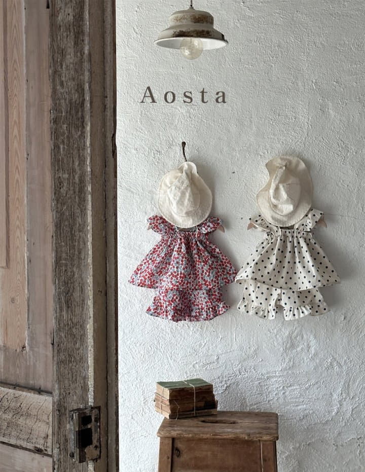 Aosta - Korean Children Fashion - #childrensboutique - Circle Strawberry Blouse - 2