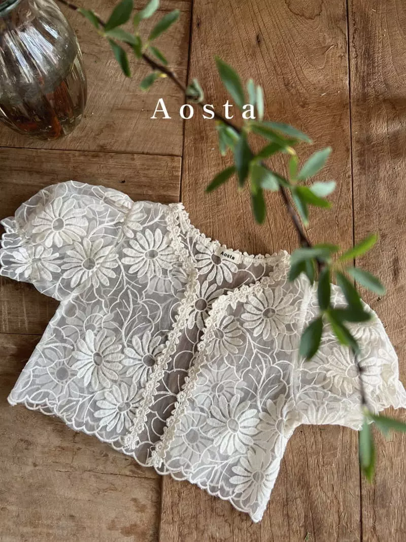 Aosta - Korean Children Fashion - #childrensboutique - Lace Borelo