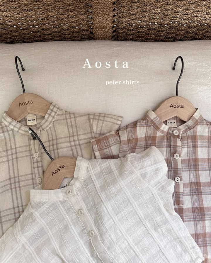 Aosta - Korean Children Fashion - #designkidswear - Petter Shirt