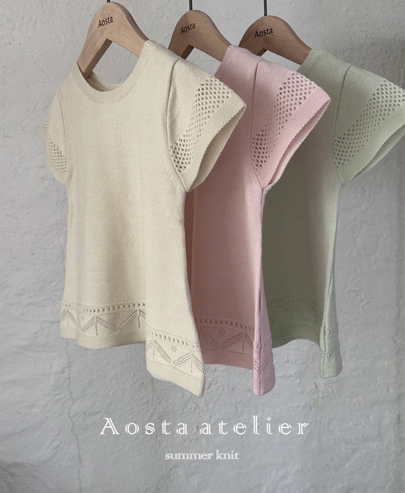 Aosta - Korean Children Fashion - #fashionkids - Bella Knit Long Tee - 2