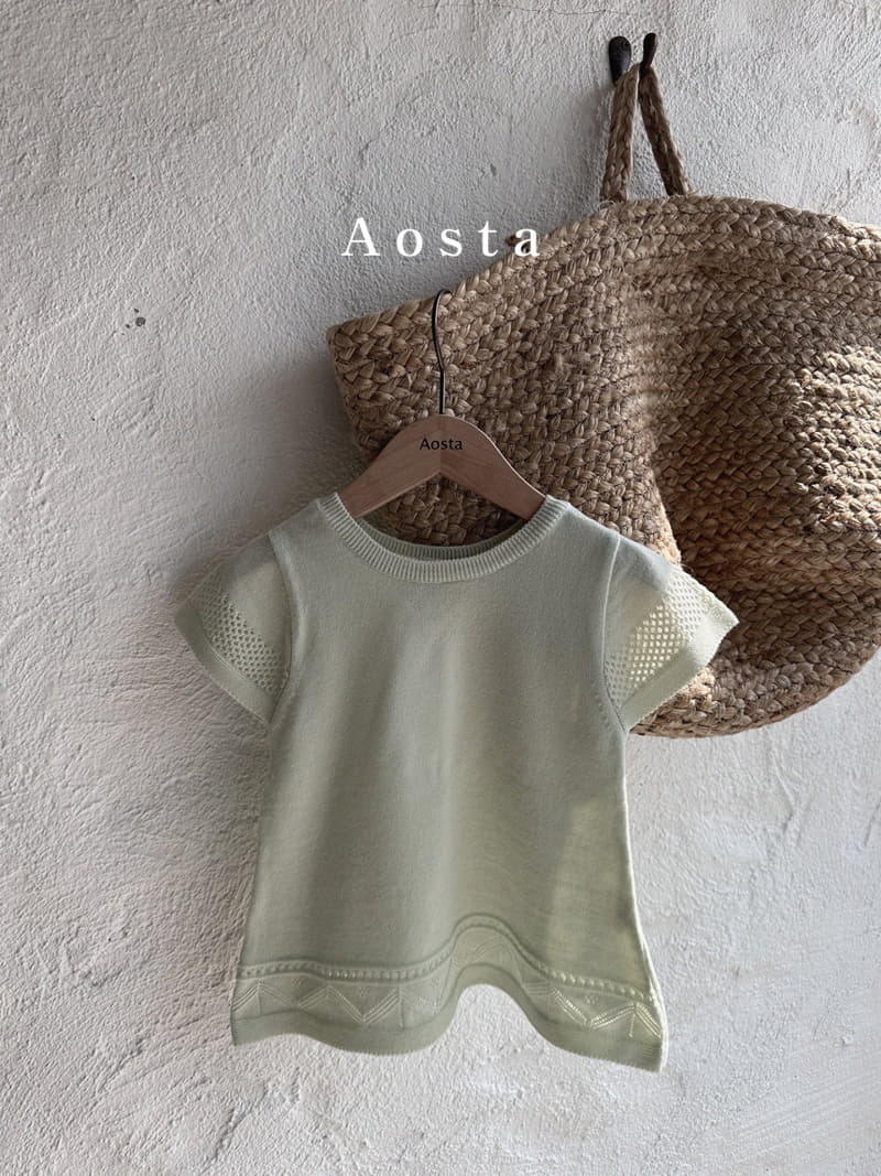 Aosta - Korean Children Fashion - #kidsshorts - Bella Knit Long Tee - 3