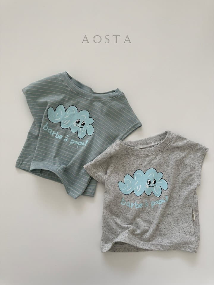 Aosta - Korean Children Fashion - #kidsstore - Cloud Tee