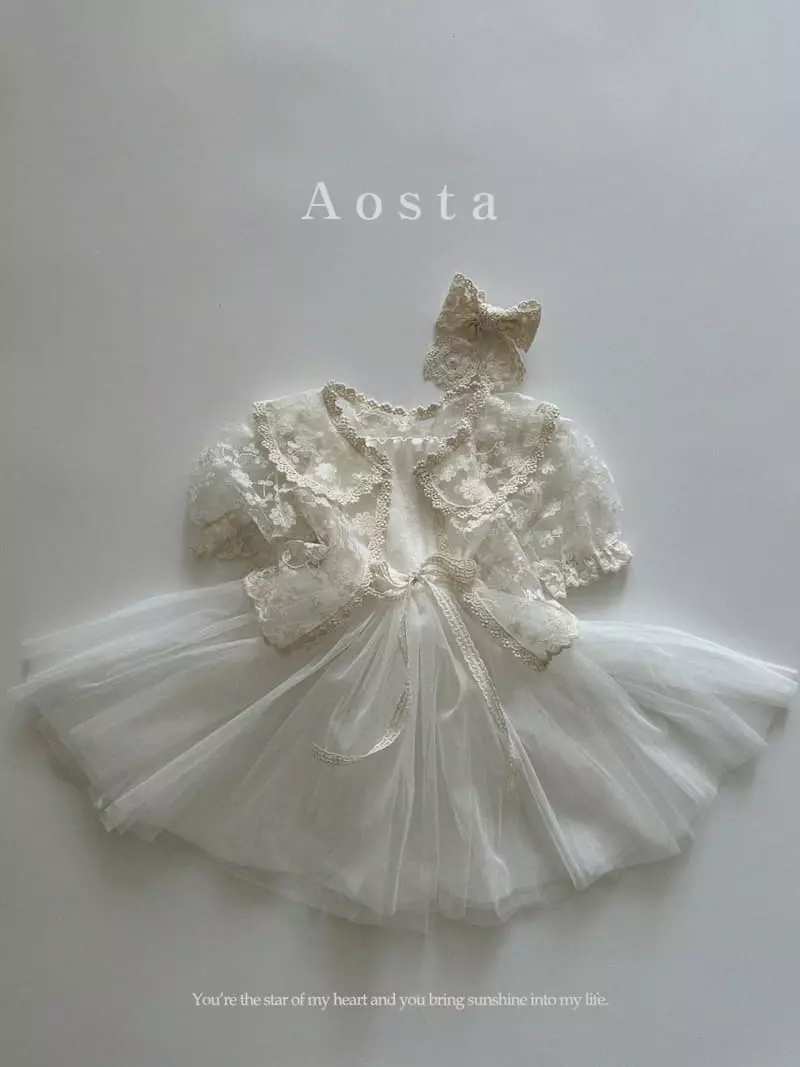 Aosta - Korean Children Fashion - #kidzfashiontrend - Lace Borelo - 7