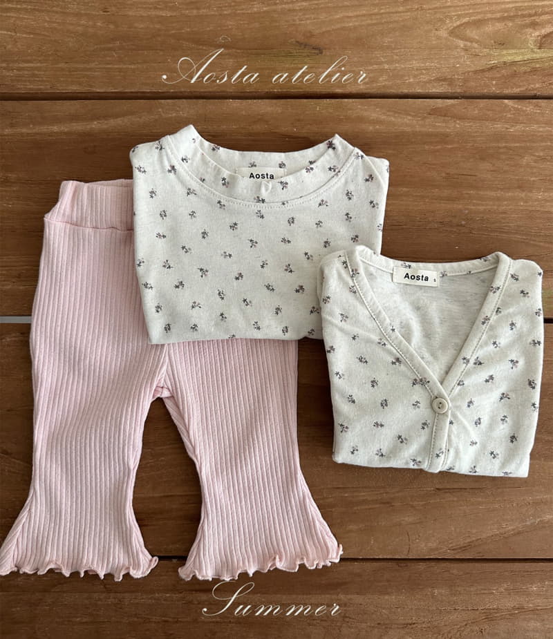 Aosta - Korean Children Fashion - #littlefashionista - Linen Tee - 10