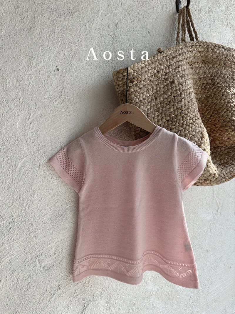 Aosta - Korean Children Fashion - #magicofchildhood - Bella Knit Long Tee - 8