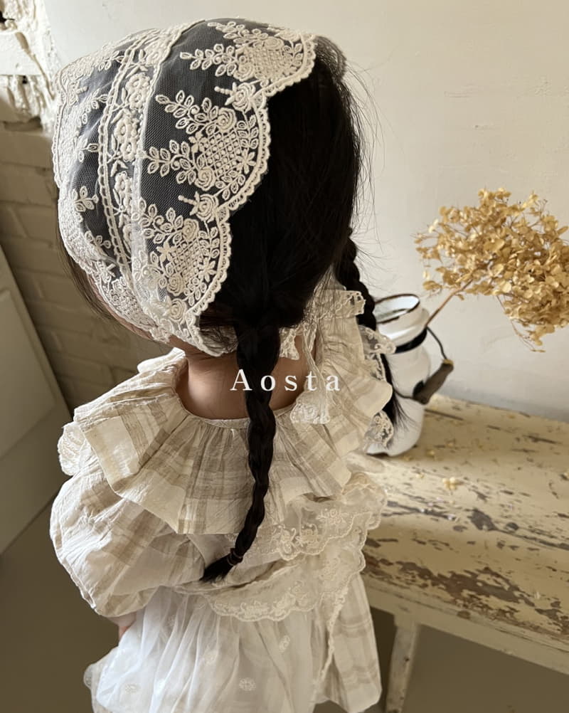 Aosta - Korean Children Fashion - #magicofchildhood - Lace Hairband - 4