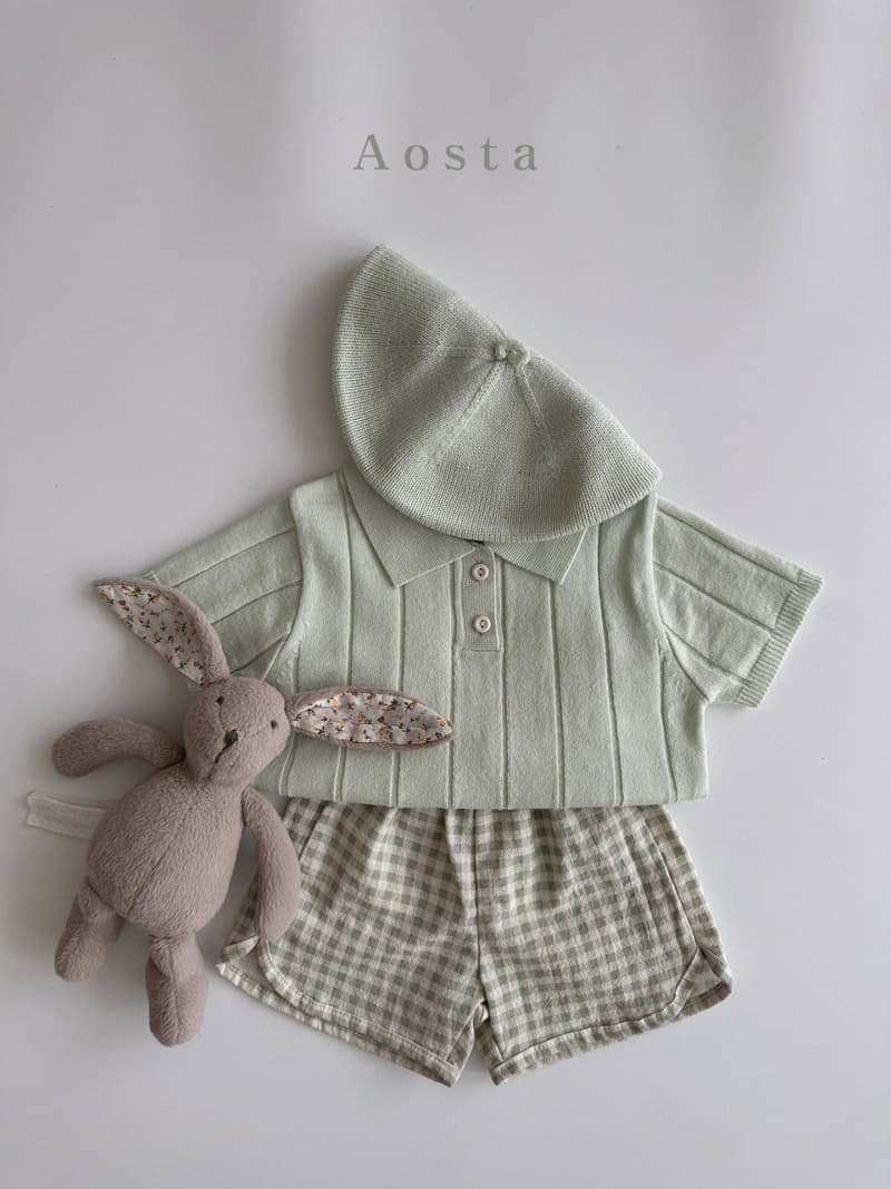 Aosta - Korean Children Fashion - #minifashionista - Gentle Collar Tee - 8