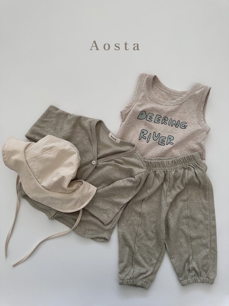 Aosta - Korean Children Fashion - #todddlerfashion - Linen Pants - 2