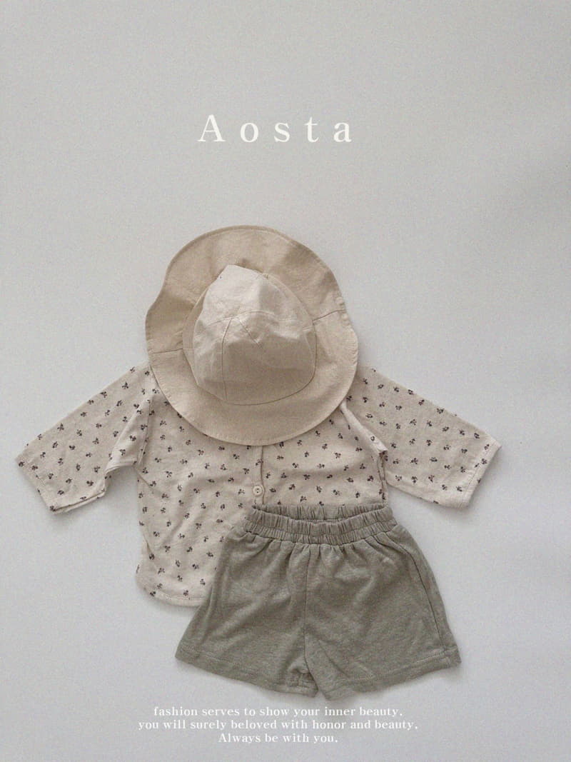 Aosta - Korean Children Fashion - #toddlerclothing - Linen Shorts - 2