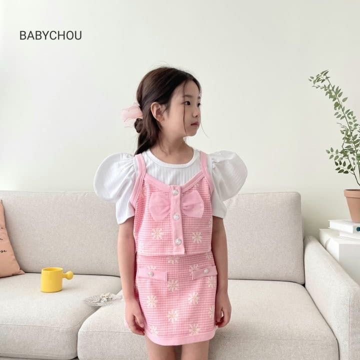 Babychou - Korean Children Fashion - #kidzfashiontrend - Artte Tee - 6