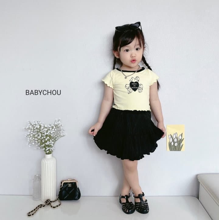 Babychou - Korean Children Fashion - #littlefashionista - Angel Heart Tee - 11